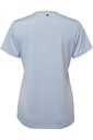 2023 Mountain Horse Womens Active Stripe T-Shirt 4537040 - Blue